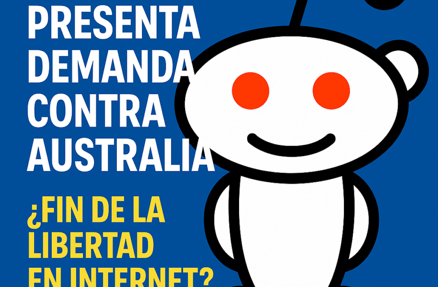 REDDIT DEMANDA A AUSTRALIA