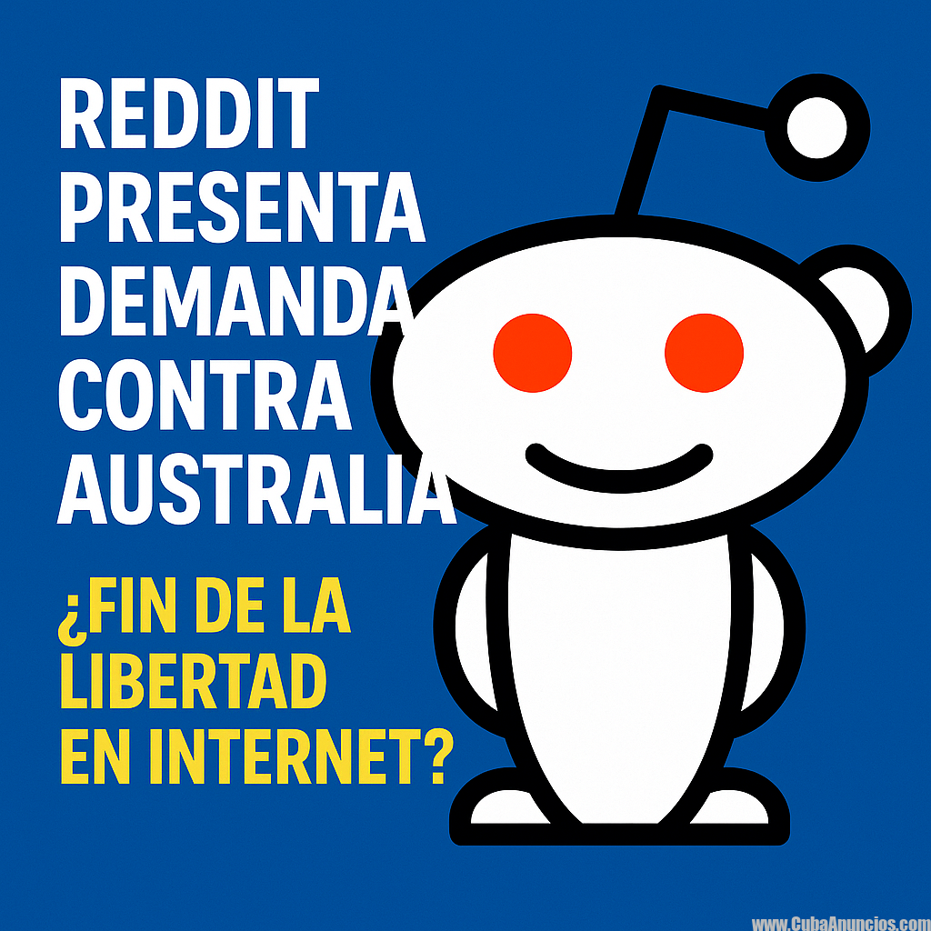 REDDIT DEMANDA A AUSTRALIA