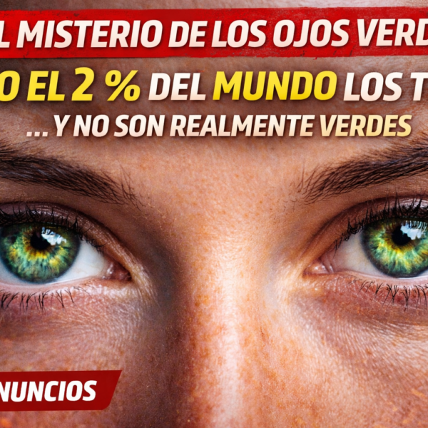 👁💚 EL MISTERIO DE LOS OJOS VERDES: SOLO EL 2 % DEL MUNDO LOS TIENE… Y NO SON REALMENTE VERDES