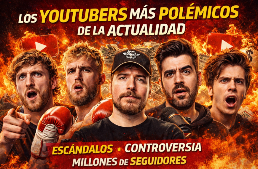 LOS YOUTUBERS MÁS POLÉMICOS DE LA ACTUALIDAD