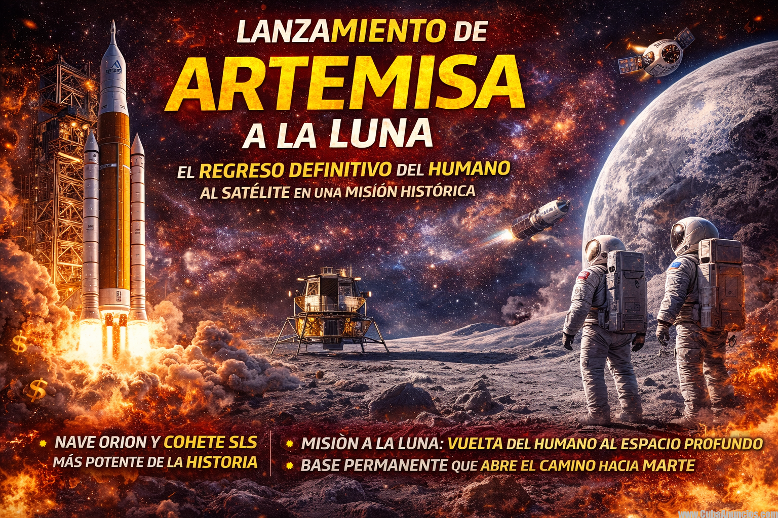 EL LANZAMIENTO DE ARTEMISA:
