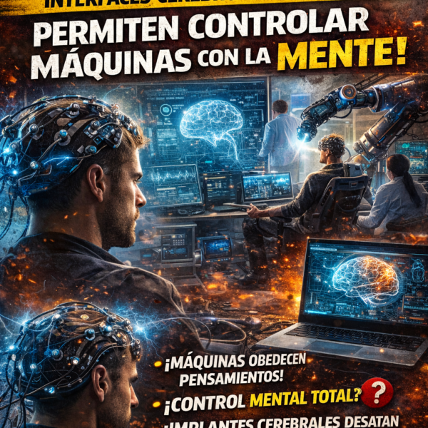 Controlar máquinas con la mente. REVOLUCIÓN DEL FUTURO!