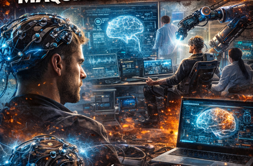 Controlar máquinas con la mente. REVOLUCIÓN DEL FUTURO!