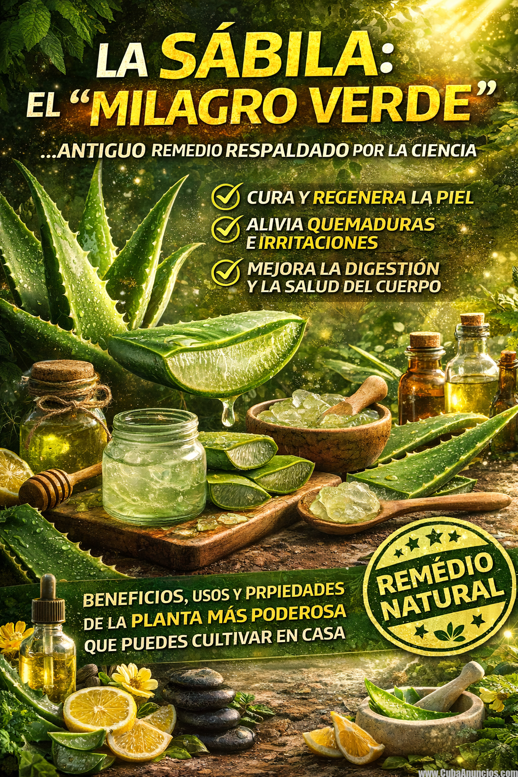 LA SÁBILA: EL “MILAGRO VERDE” QUE USABAN LOS ANTIGUOS…