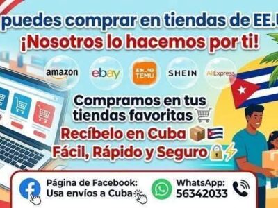 Compra desde Cuba en sus Tiendas Favoritas