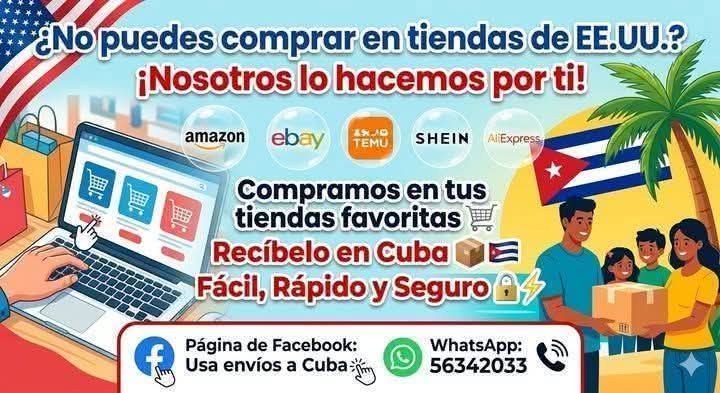 Compra desde Cuba en sus Tiendas Favoritas
