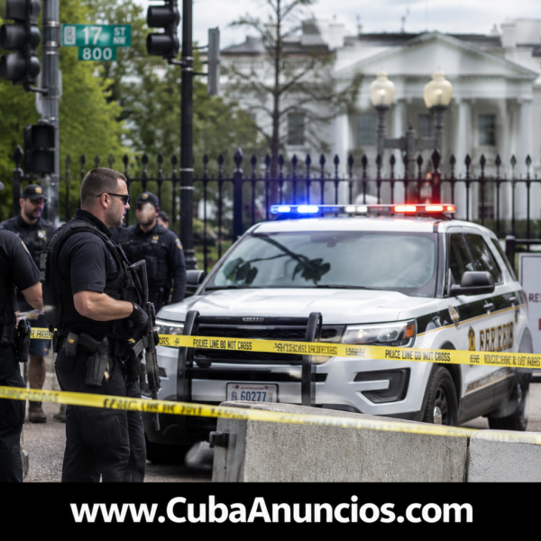 Identifican a hombre que disparó contra un puesto de control cerca de la Casa Blanca