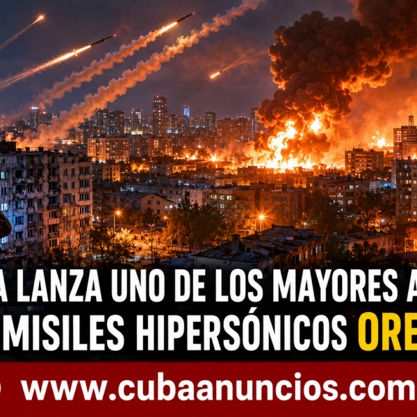Rusia lanza uno de los mayores ataques contra Kiev y utiliza misil hipersónico Oreshnik