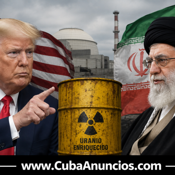 Trump exige que Irán entregue o destruya su uranio enriquecido antes de un acuerdo