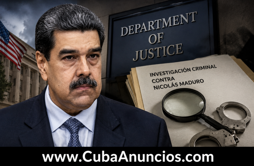 EE.UU. abre nueva investigación criminal contra Nicolás Maduro en Miami