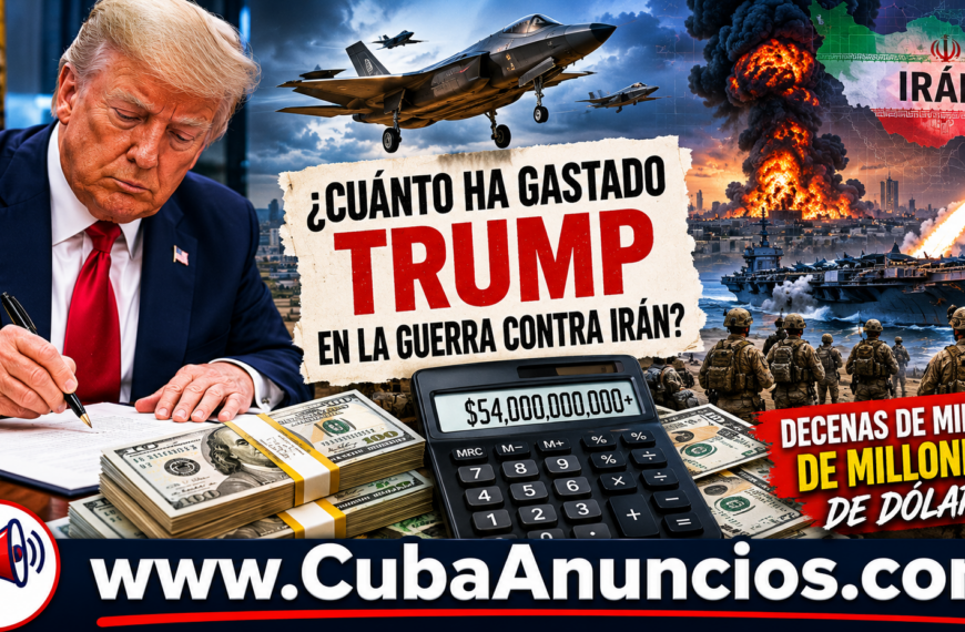 ¿Cuánto ha gastado Estados Unidos en la guerra contra Irán?