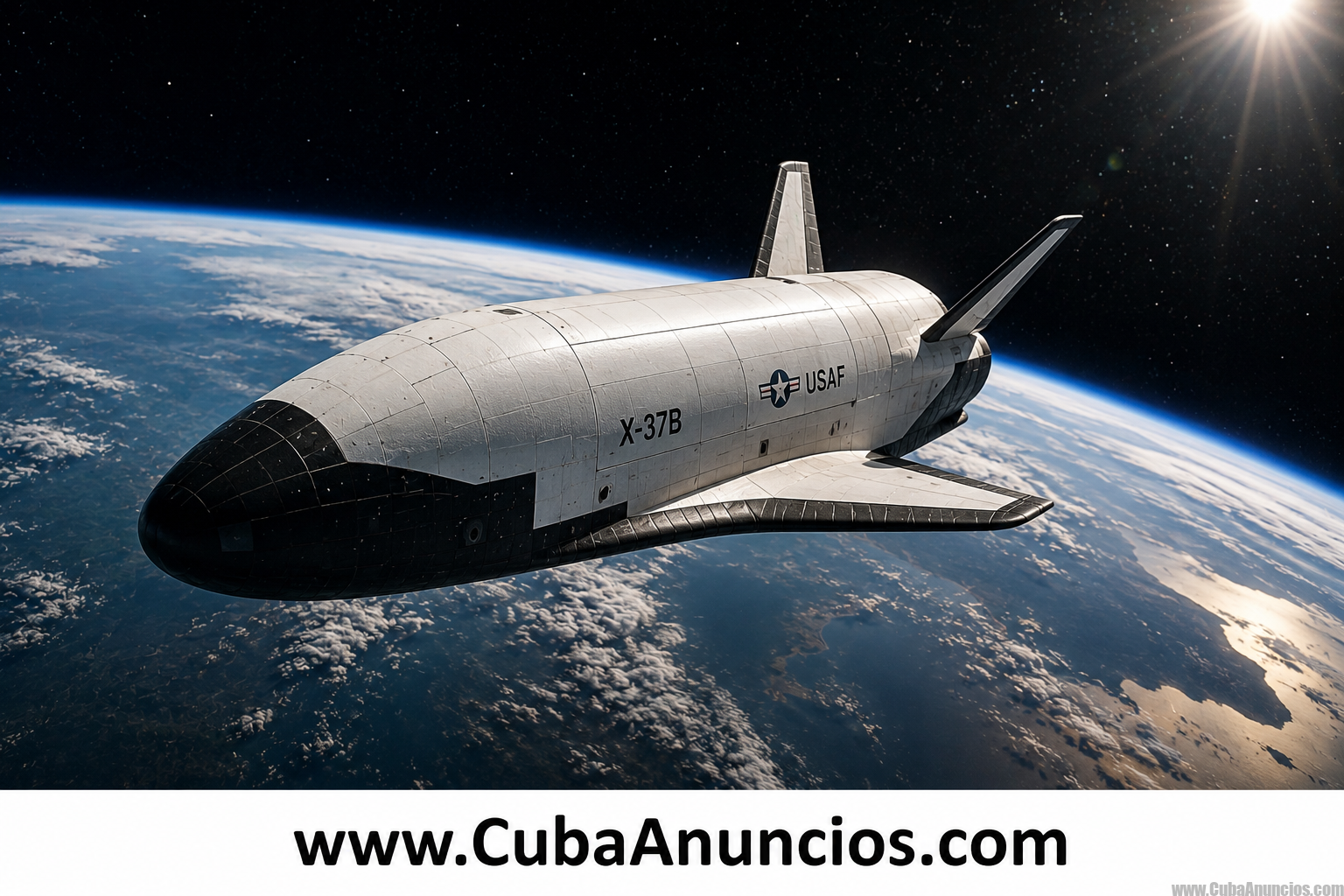 X-37B: la misteriosa nave espacial secreta que alimenta teorías sobre la guerra del futuro