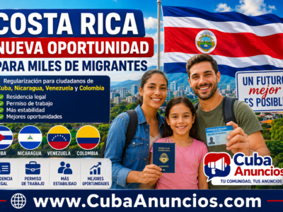 Costa Rica abre una nueva oportunidad para miles de migrantes cubanos, venezolanos y nicaragüenses