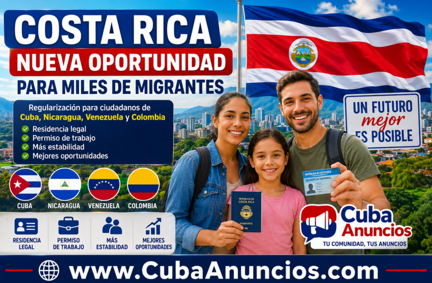 Costa Rica abre una nueva oportunidad para miles de migrantes cubanos, venezolanos y nicaragüenses