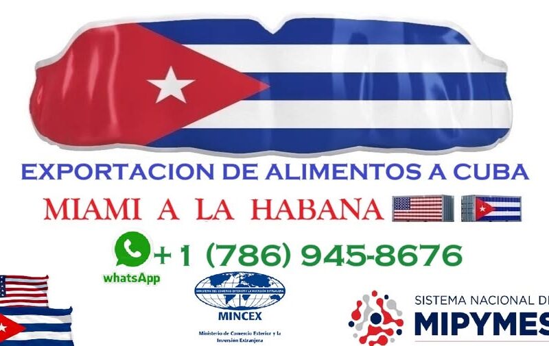 MAYOREO DE ALIMENTOS IMPORTADOS DE MIAMI A EL MARIEL