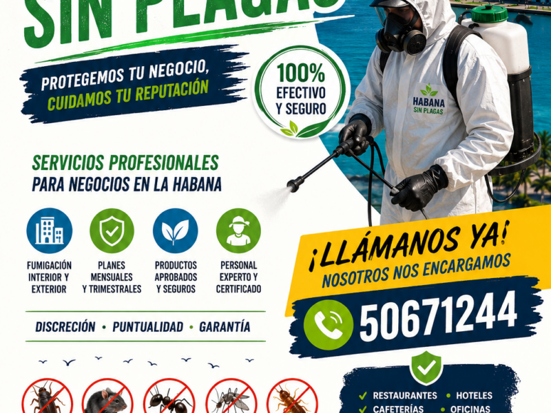 HABANA SIN PLAGAS