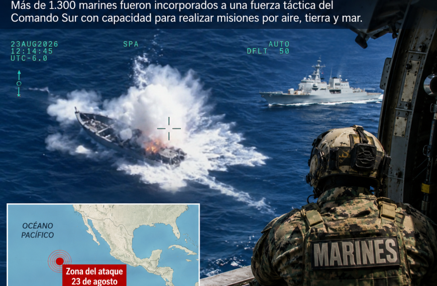 Comando Sur de EE.UU. confirma nuevo ataque letal contra embarcación en el Pacífico y refuerza su presencia regional