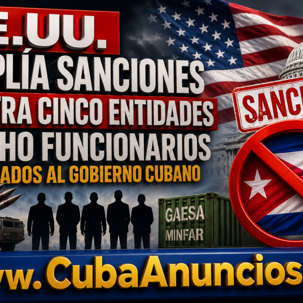Nuevas sanciones a Cuba