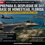 Aviones F-35 a solo 7 minutos de Cuba