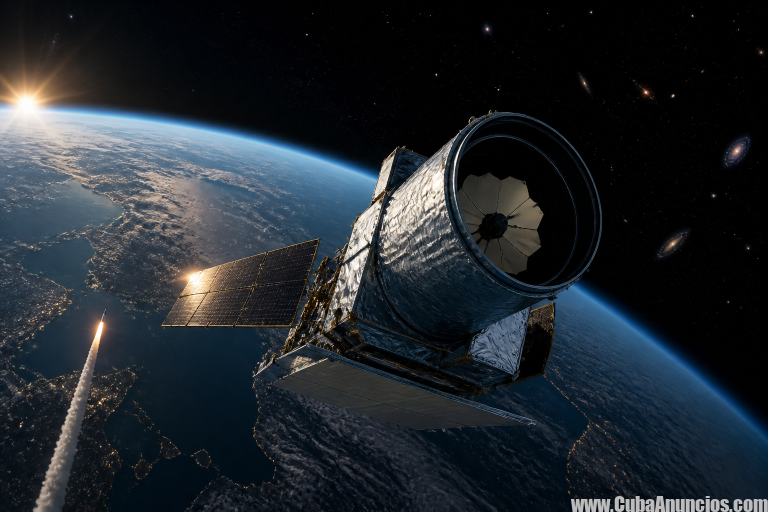 Telescopio espacial Nancy Grace Roman tras su lanzamiento desde Florida