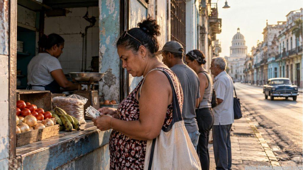 Familia cubana enfrenta la caída económica y el aumento de precios en La Habana