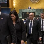 Delegación cubana abandona la sala durante el discurso de Trump en la ONU