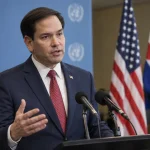 Marco Rubio habla sobre Cuba durante la Asamblea General de la ONU