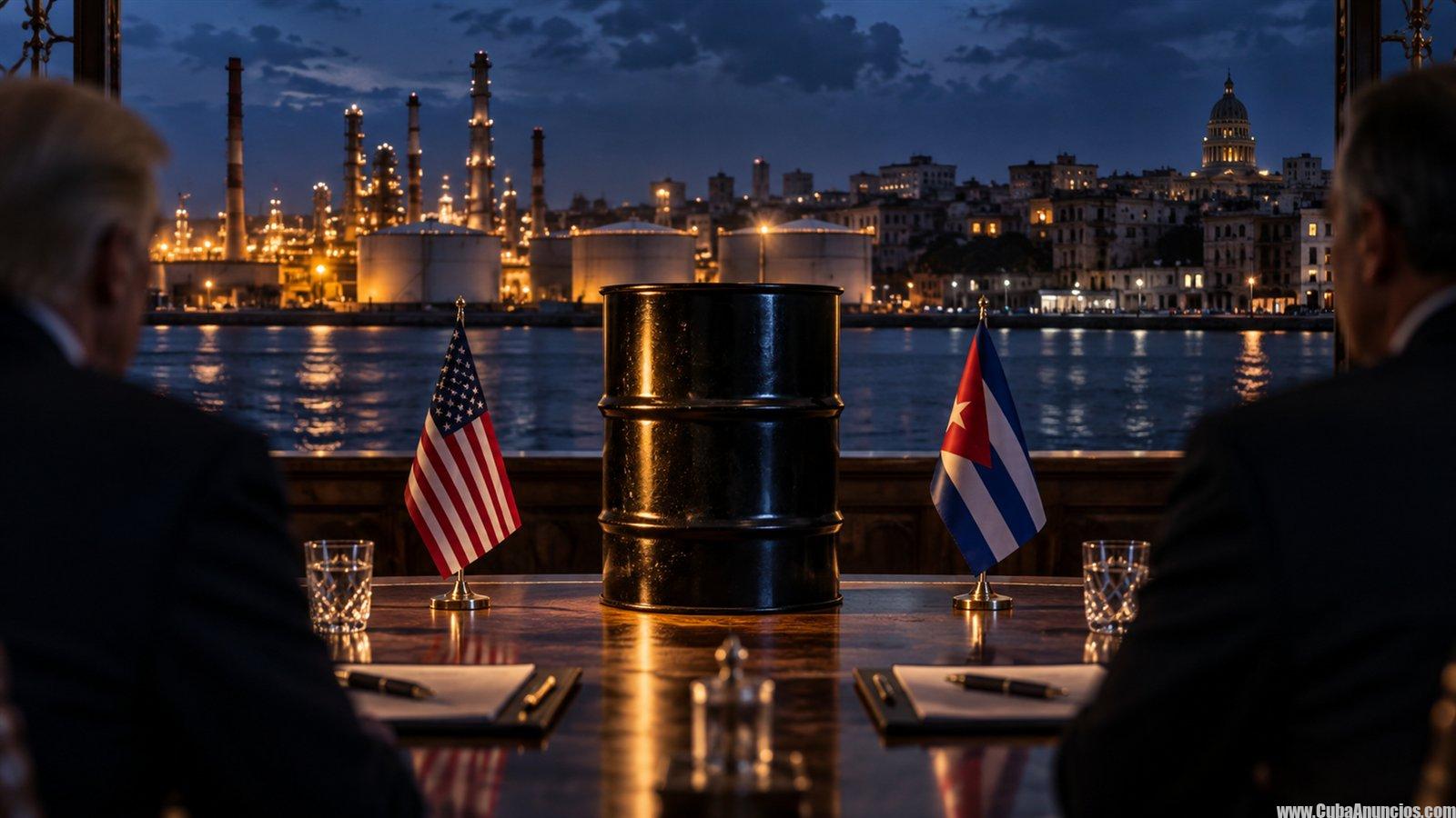 Supuesto acuerdo de petróleo entre la Administración Trump y Cuba en 2026