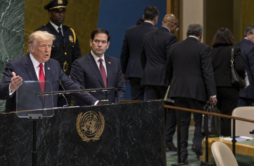 Donald Trump habla sobre Cuba en la ONU junto a Marco Rubio mientras la delegación cubana abandona la sala